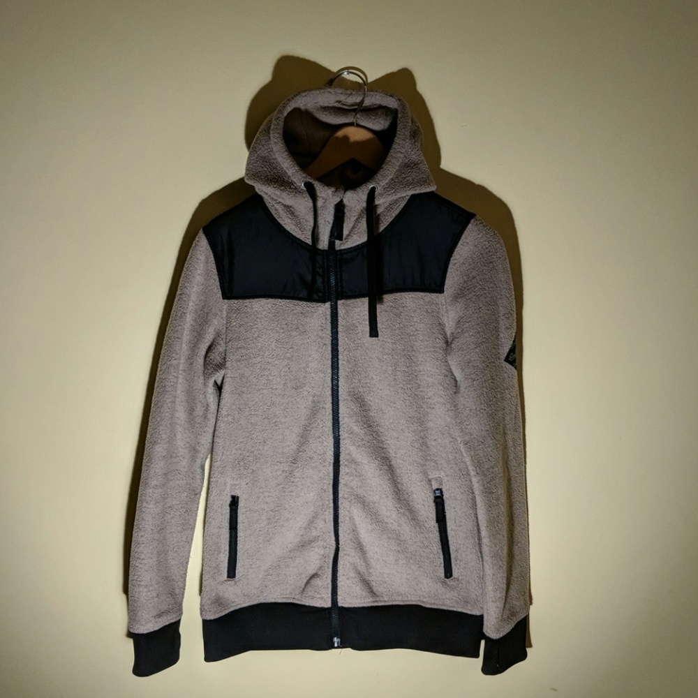 warm fleece zip up